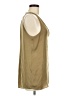 Silence and Noise 100% Polyester Tan Sleeveless Blouse Size M - photo 4
