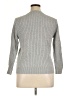 Karen Scott 100% Cotton Gray Pullover Sweater Size XL - photo 2