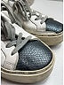 Golden Goose 100% Leather Silver White Sneakers Size EU 37 - photo 5