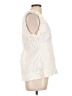 BCBGMAXAZRIA Ivory Sleeveless Blouse Size L - photo 4