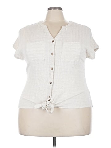 Caffé Marrakesh Short Sleeve Blouse (view 1)