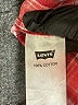 Levi's 100% Cotton Plaid Red Long Sleeve Button-Down Shirt Size S - photo 8