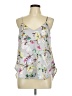 Staccato Silver Sleeveless Blouse Size M - photo 1