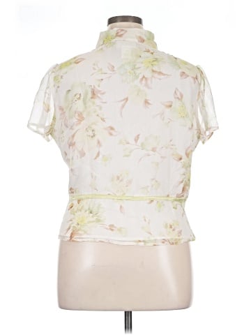 Worthington Short Sleeve Blouse (view 2)