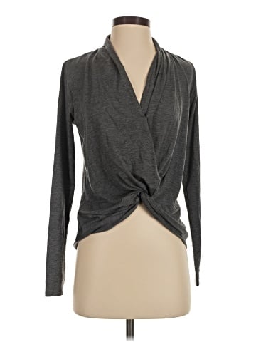 Red Haute Long Sleeve Top (view 1)