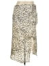 Cider Animal Print Ivory Casual Skirt Size 2X - photo 1