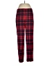 J. McLaughlin Plaid Red Casual Pants Size 8 - photo 1