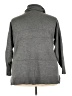Avenue Gray Turtleneck Sweater Size 22 Plus - photo 2
