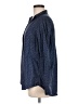 Grayson 100% Cotton Polka Dots Blue Long Sleeve Button-Down Shirt Size Med (3) - photo 5