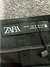 Zara Solid Black Shorts Size M - photo 3