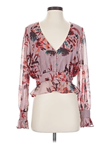 Lovers + Friends 3/4 Sleeve Blouse (view 1)