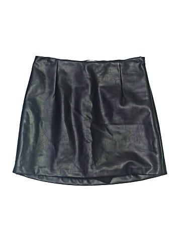 Abercrombie & Fitch Faux Leather Skirt (view 1)