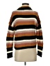 O'Neill 100% Acrylic Stripes Brown Turtleneck Sweater Size S - photo 1