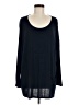 DG^2 by Diane Gilman Blue Long Sleeve Top Size M - photo 1