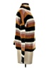 O'Neill 100% Acrylic Stripes Brown Turtleneck Sweater Size S - photo 4