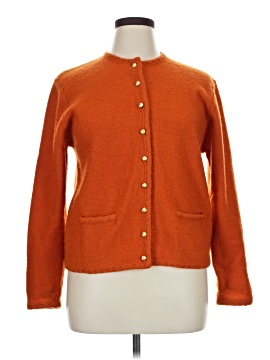 Karen Scott Wool Cardigan