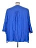 Catherines Blue 3/4 Sleeve Blouse Size 4X - photo 2