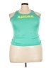 Adidas 100% Polyester Green Active Tank Size 2X - photo 1