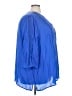 Catherines Blue 3/4 Sleeve Blouse Size 4X - photo 4