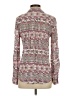 Maeve 100% Rayon Tweed Pink Long Sleeve Blouse Size XS - photo 2