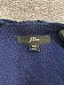 J.Crew 100% Merino Blue Wool Cardigan Size XS - photo 7