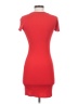 Zara Solid Red Casual Dress Size S - photo 2