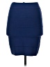 BCBGMAXAZRIA Solid Blue Casual Skirt Size S - photo 2