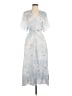 Vince. Tie-dye Blue Casual Dress Size M - photo 1