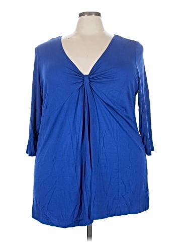 Ellos 3/4 Sleeve Top (view 1)
