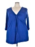 Ellos Blue 3/4 Sleeve Top Size 26 - 28 - photo 1