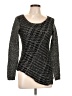 RACHEL Rachel Roy Tweed Black Pullover Sweater Size L - photo 1