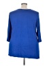 Ellos Blue 3/4 Sleeve Top Size 26 - 28 - photo 2