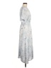 Vince. Tie-dye Blue Casual Dress Size M - photo 4