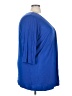 Ellos Blue 3/4 Sleeve Top Size 26 - 28 - photo 4