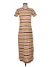 J.Crew Stripes Brown Casual Dress Size S - photo 1