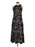 Kaileigh Floral Black Casual Dress Size M - photo 1