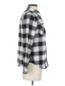 Maurices Plaid Gray Long Sleeve Button-Down Shirt Size S - photo 4