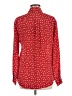 Zoe & Sam Polka Dots Red Long Sleeve Blouse Size M - photo 2