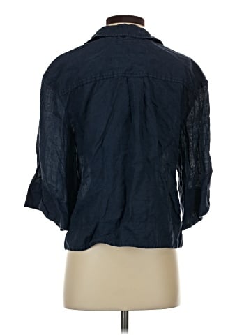 Maeve by Anthropologie 3/4 Sleeve Button-Down Shirt (view 2)