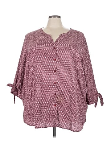 Catherines 3/4 Sleeve Blouse (view 1)