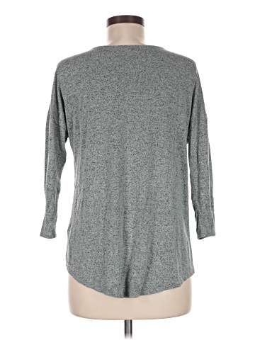 Green Envelope 3/4 Sleeve Top (view 2)