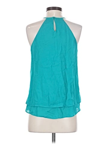 Parker Sleeveless Silk Top (view 2)