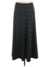 Coldwater Creek Stripes Black Casual Skirt Size M (petite) - photo 1