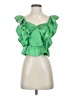 Cake For Dinner Green Sleeveless Blouse Size XXS - photo 1