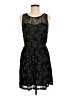 Pinky 100% Polyester Black Cocktail Dress Size M - photo 1