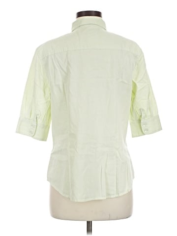 Talbots 3/4 Sleeve Button-Down Shirt (view 2)