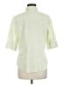 Talbots 100% Cotton Green 3/4 Sleeve Button-Down Shirt Size M - photo 2