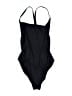 J.Crew Solid Black One Piece Swimsuit Size 8 - photo 1