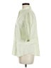 Talbots 100% Cotton Green 3/4 Sleeve Button-Down Shirt Size M - photo 5