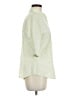Talbots 100% Cotton Green 3/4 Sleeve Button-Down Shirt Size M - photo 4